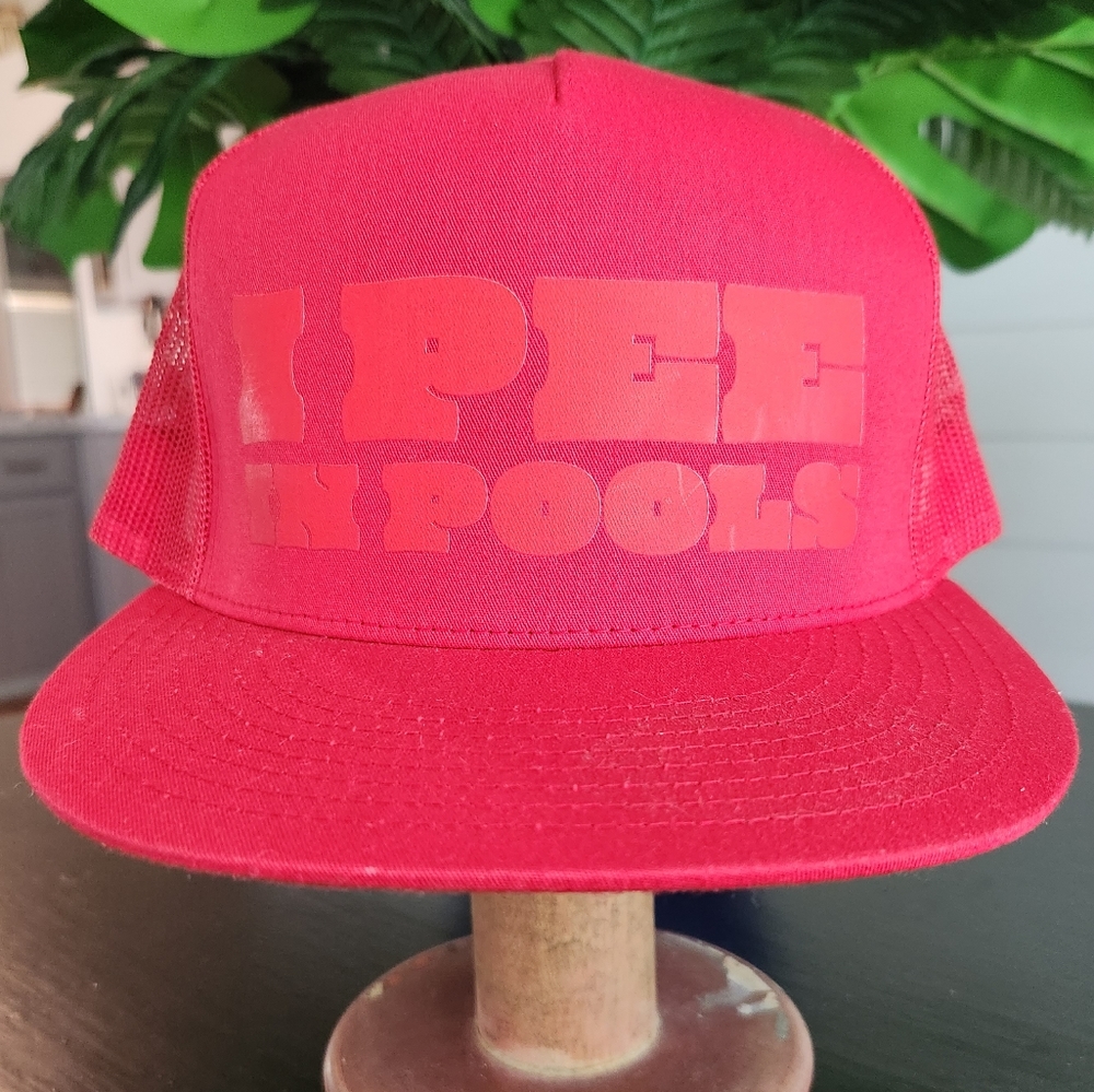 Red Trucker Hat